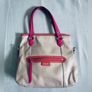 Coach Leather Colorblock MIA Purse Handbag